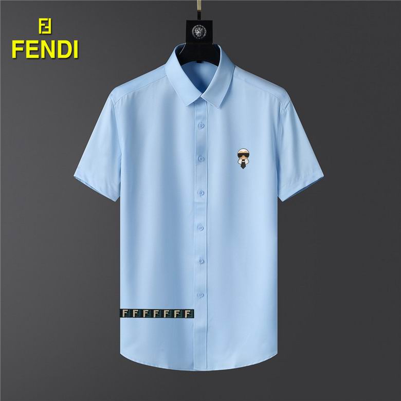 Wholesale Cheap F endi Short Sleeve Shirts for Sale