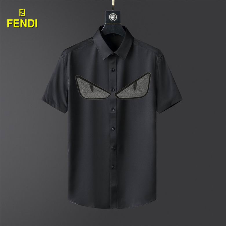 Wholesale Cheap F endi Short Sleeve Shirts for Sale
