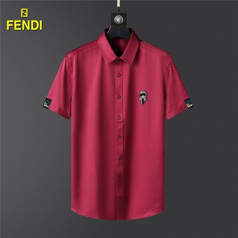 Wholesale Cheap F endi Short Sleeve Shirts for Sale