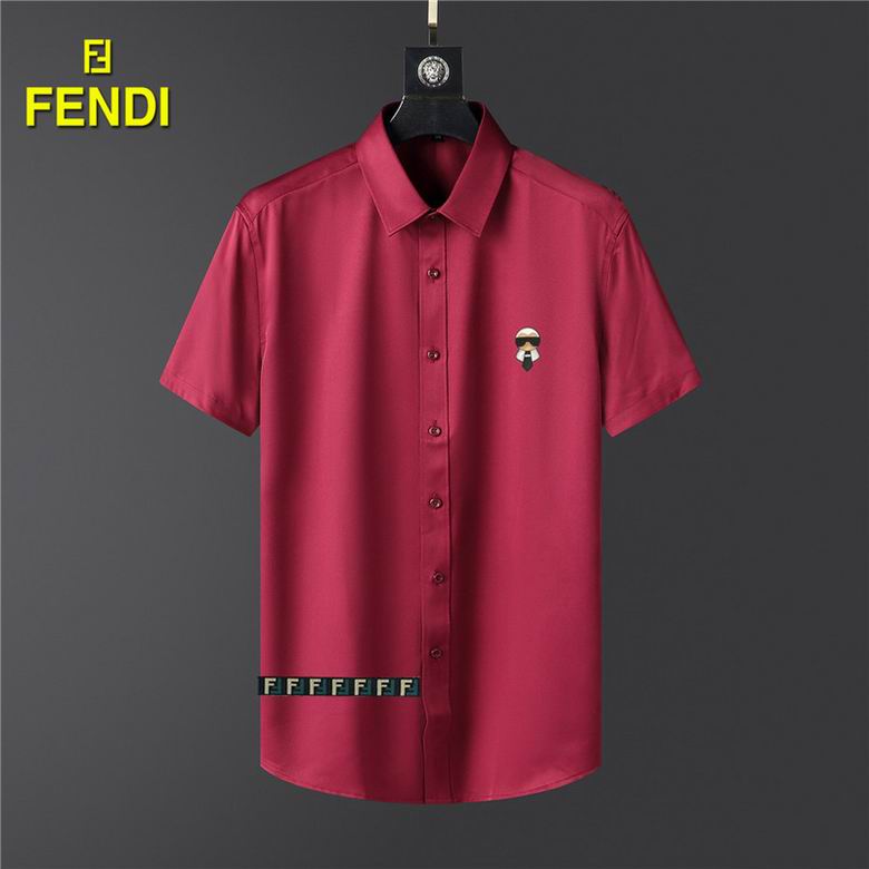 Wholesale Cheap F endi Short Sleeve Shirts for Sale