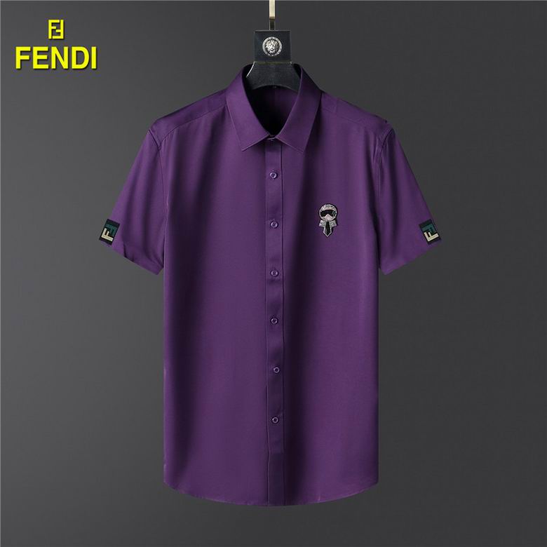 Wholesale Cheap F endi Short Sleeve Shirts for Sale