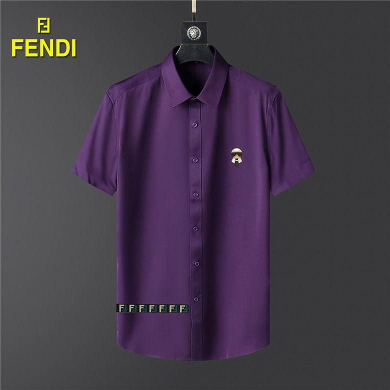 Wholesale Cheap F endi Short Sleeve Shirts for Sale