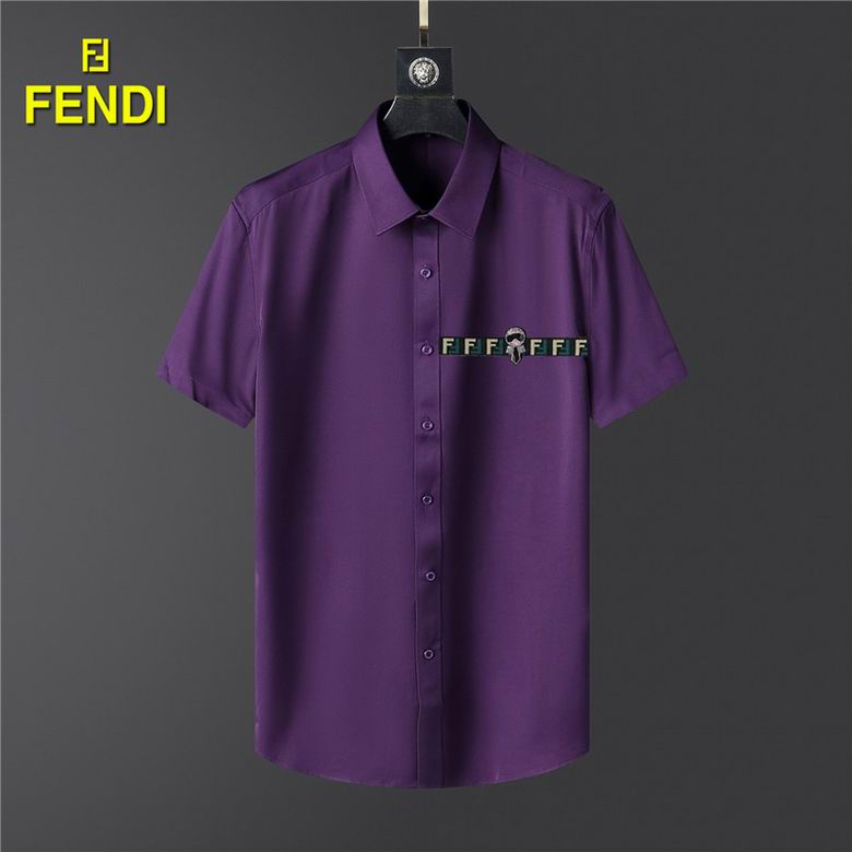 Wholesale Cheap F endi Short Sleeve Shirts for Sale