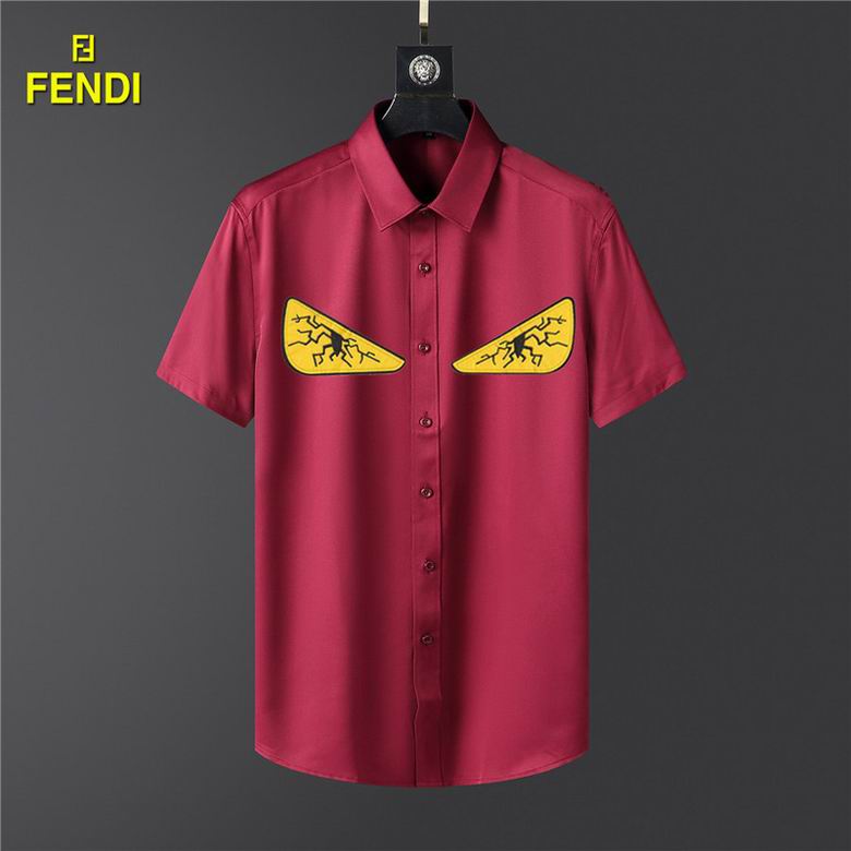 Wholesale Cheap F endi Short Sleeve Shirts for Sale