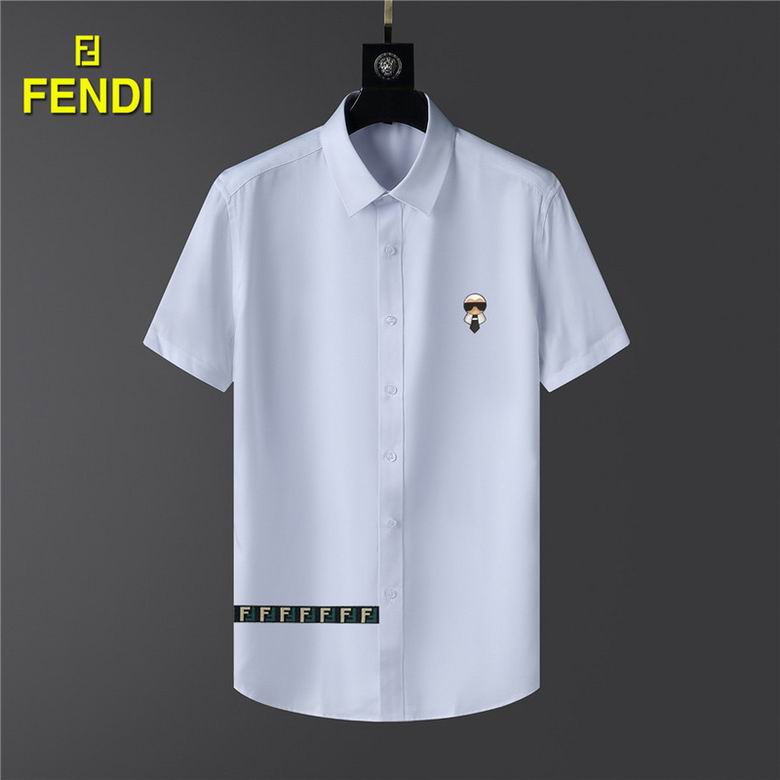 Wholesale Cheap F endi Short Sleeve Shirts for Sale