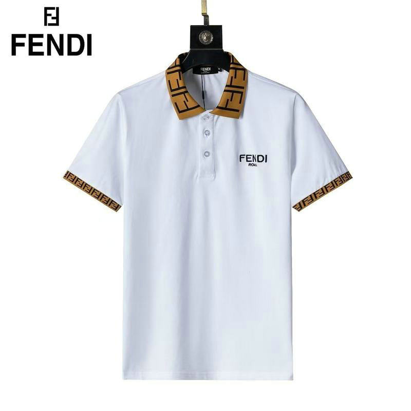 Wholesale Cheap High Quality F.endi  Replica Lapel Designer T shirts for Sale