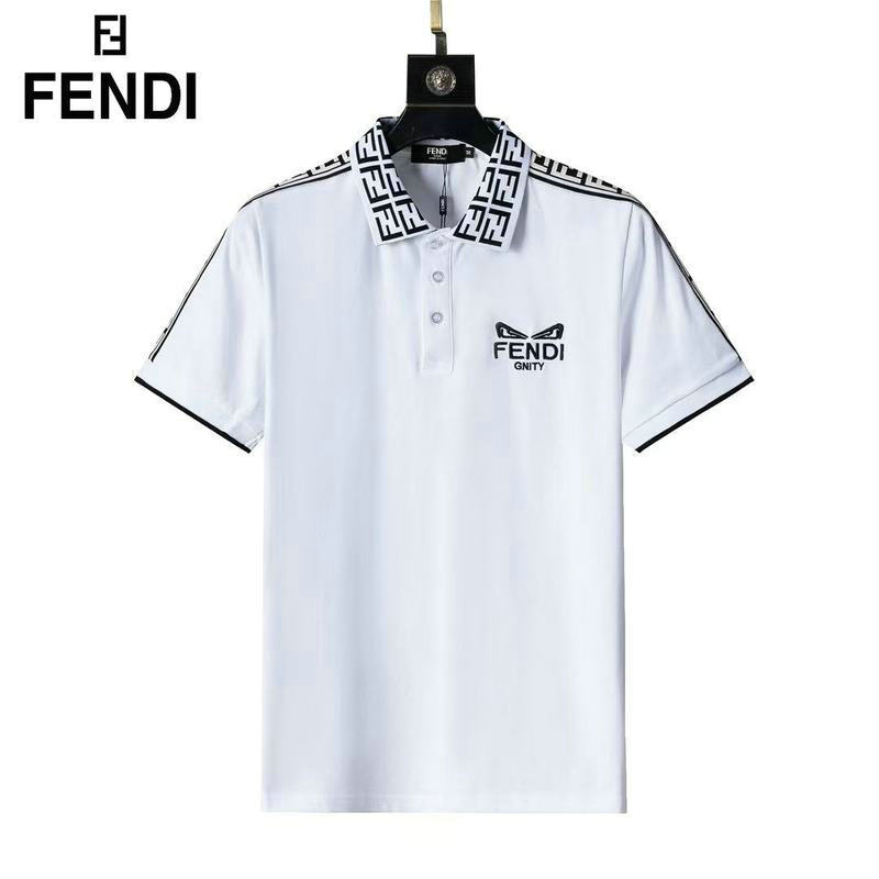 Wholesale Cheap High Quality F.endi  Replica Lapel Designer T shirts for Sale