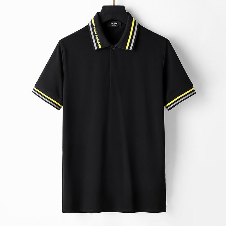 Wholesale Cheap F endi Short Sleeve POLO T Shirts for Sale