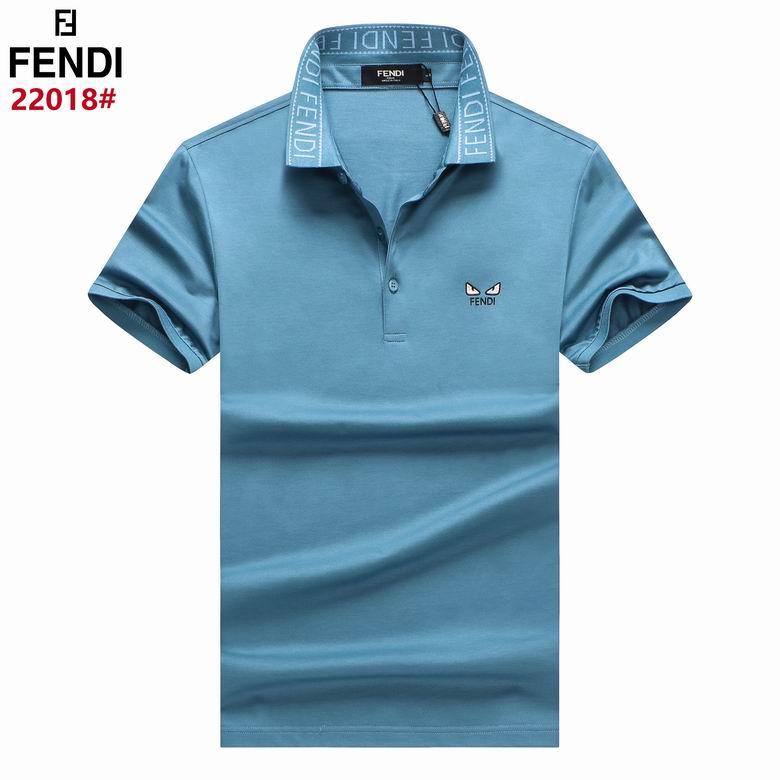 Wholesale Cheap F endi Short Sleeve POLO T Shirts for Sale