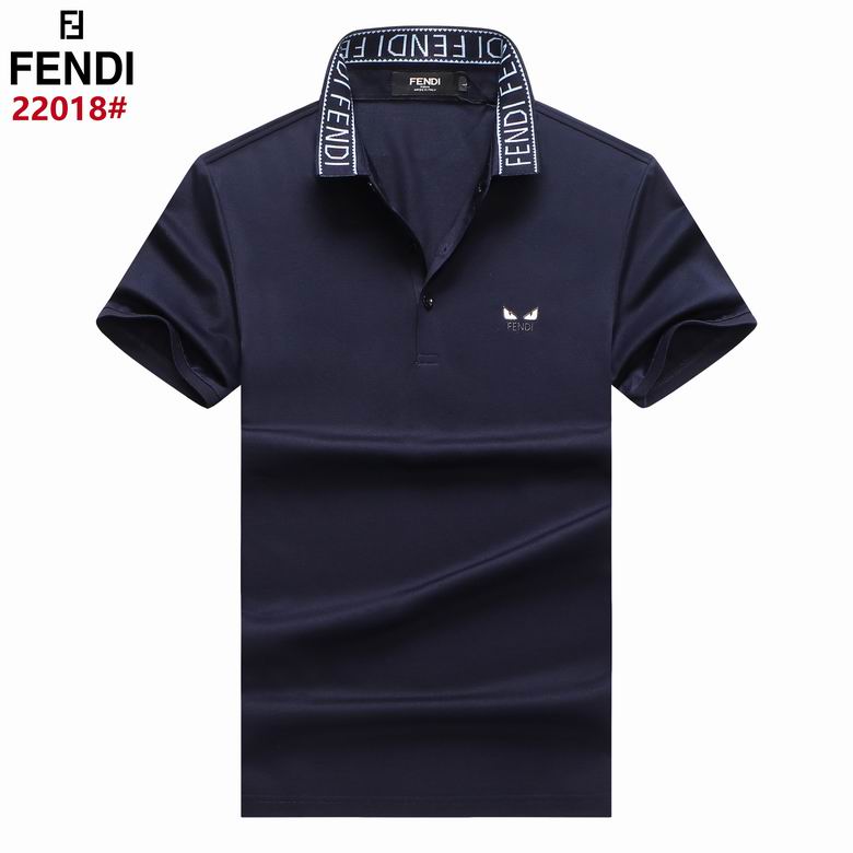 Wholesale Cheap F endi Short Sleeve POLO T Shirts for Sale