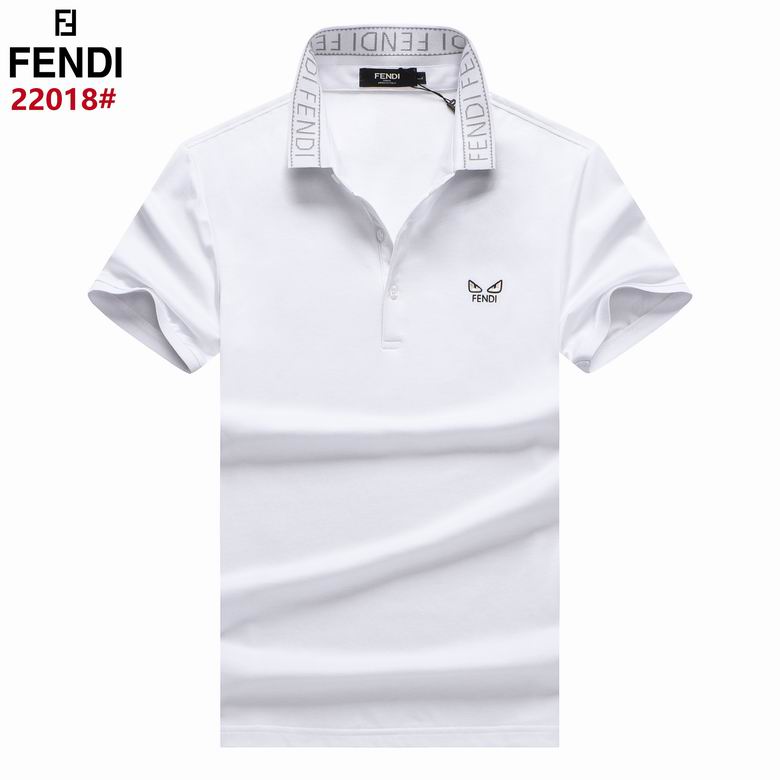 Wholesale Cheap F endi Short Sleeve POLO T Shirts for Sale