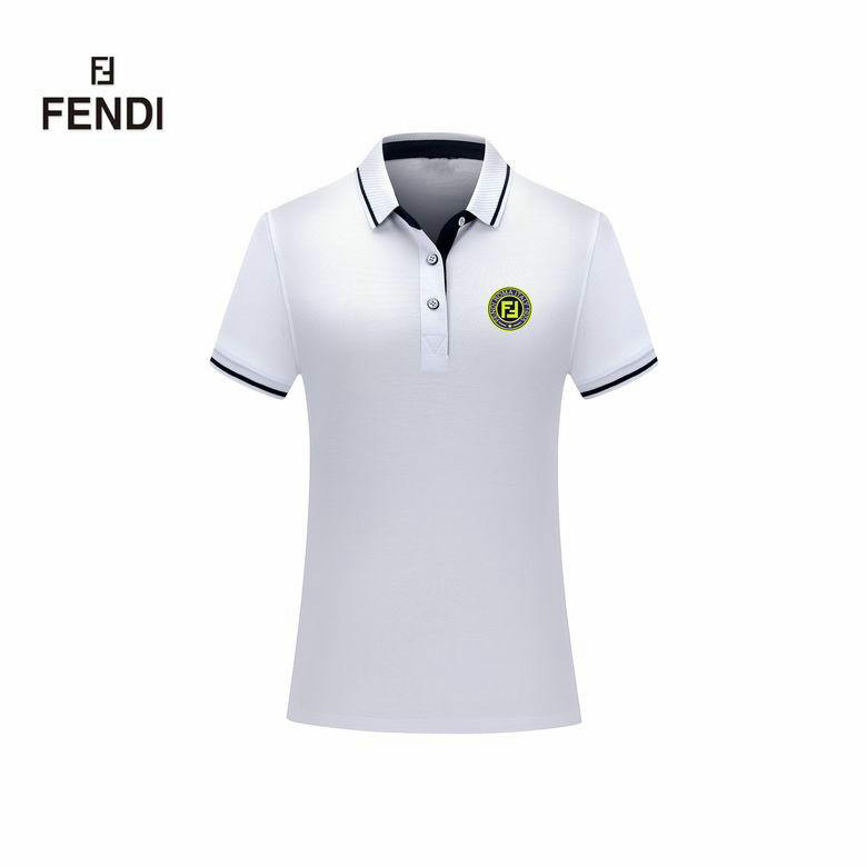 Wholesale Cheap F endi Short Sleeve Lapel T Shirts for Sale