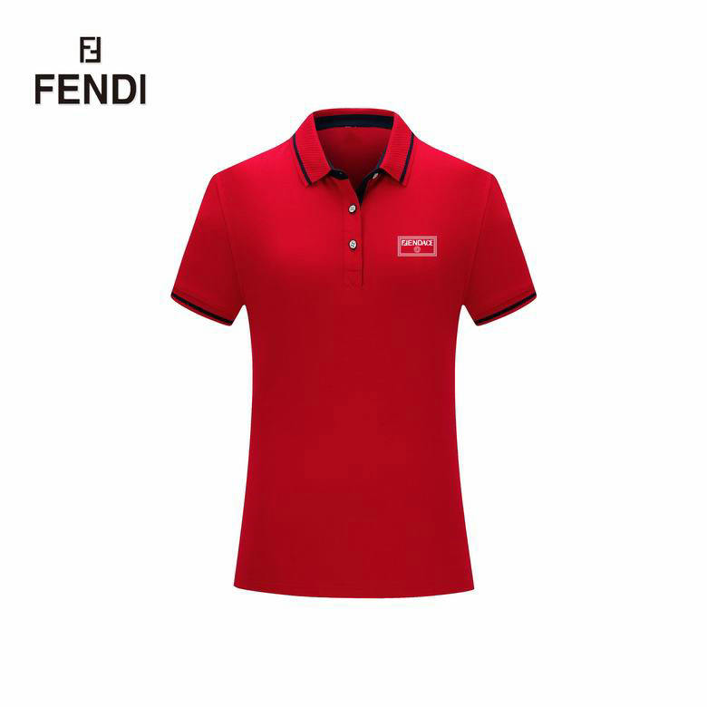 Wholesale Cheap F endi Short Sleeve Lapel T Shirts for Sale