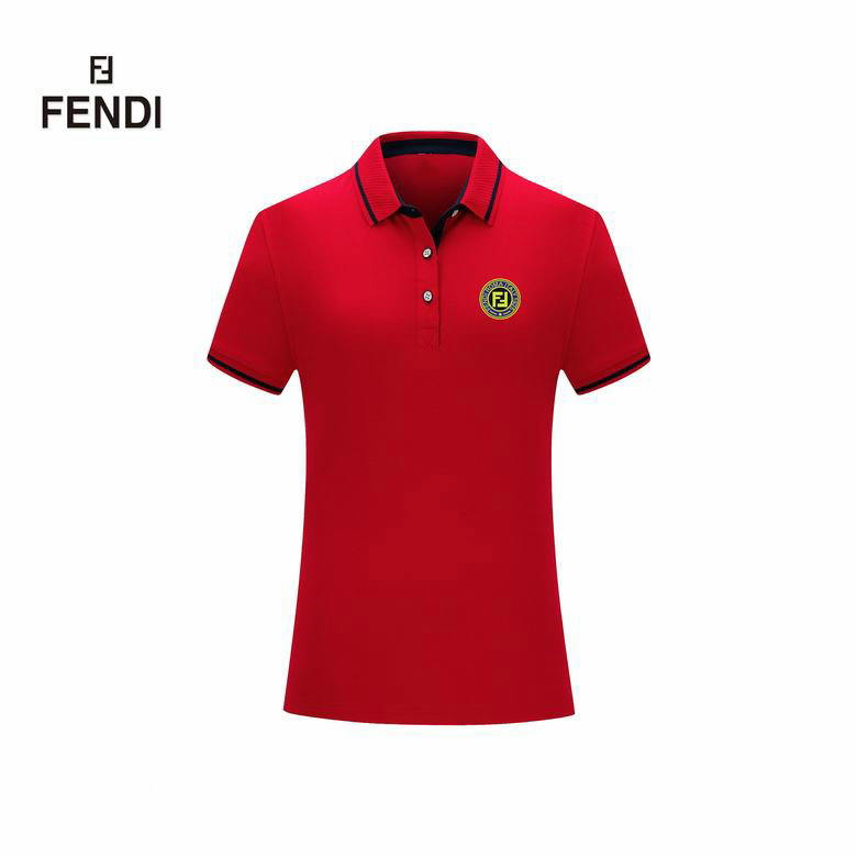 Wholesale Cheap F endi Short Sleeve Lapel T Shirts for Sale