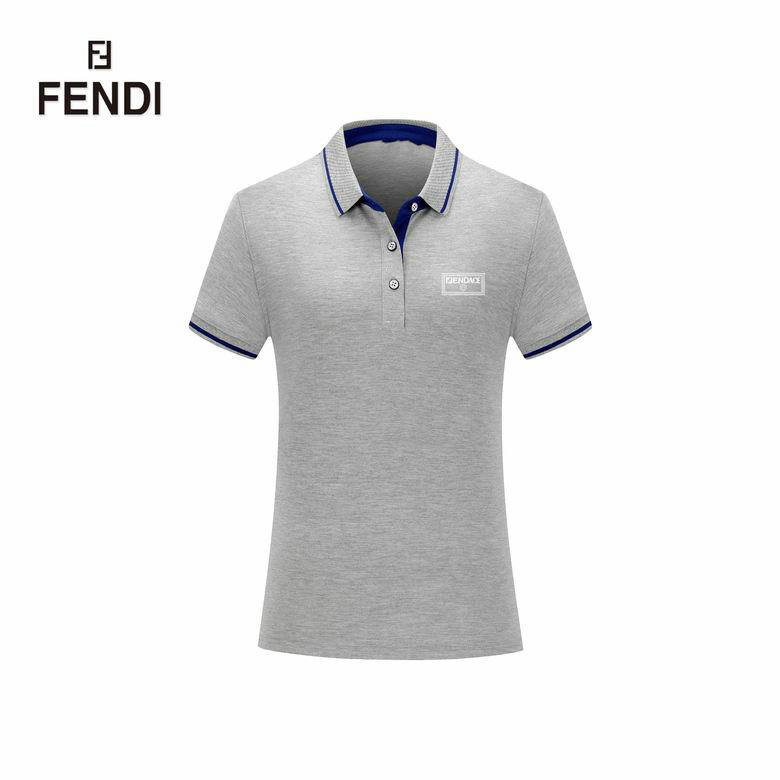 Wholesale Cheap F endi Short Sleeve Lapel T Shirts for Sale