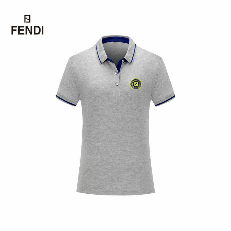 Wholesale Cheap F endi Short Sleeve Lapel T Shirts for Sale