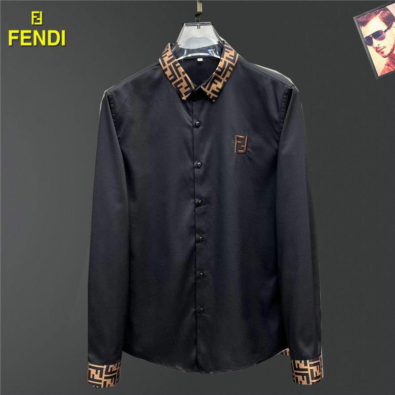 Wholesale Cheap F endi Long Sleeve Shirts for Sale