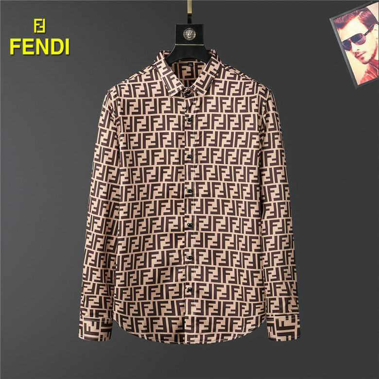 Wholesale Cheap F endi Long Sleeve Shirts for Sale