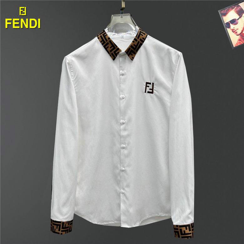 Wholesale Cheap F endi Long Sleeve Shirts for Sale