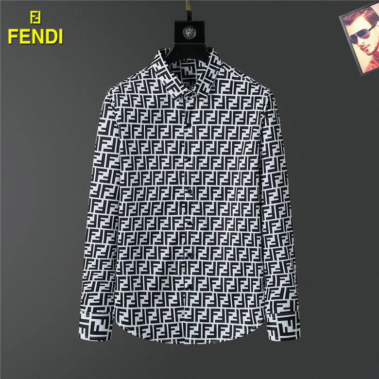 Wholesale Cheap F endi Long Sleeve Shirts for Sale
