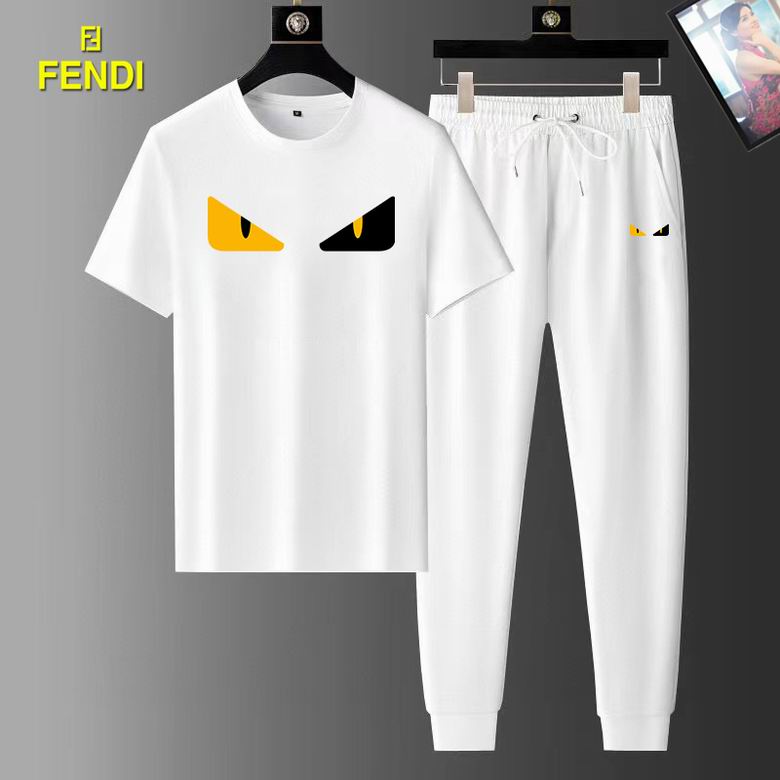 Wholesale Cheap F.endi Short Sleeve Replica Tracksuits for Sale
