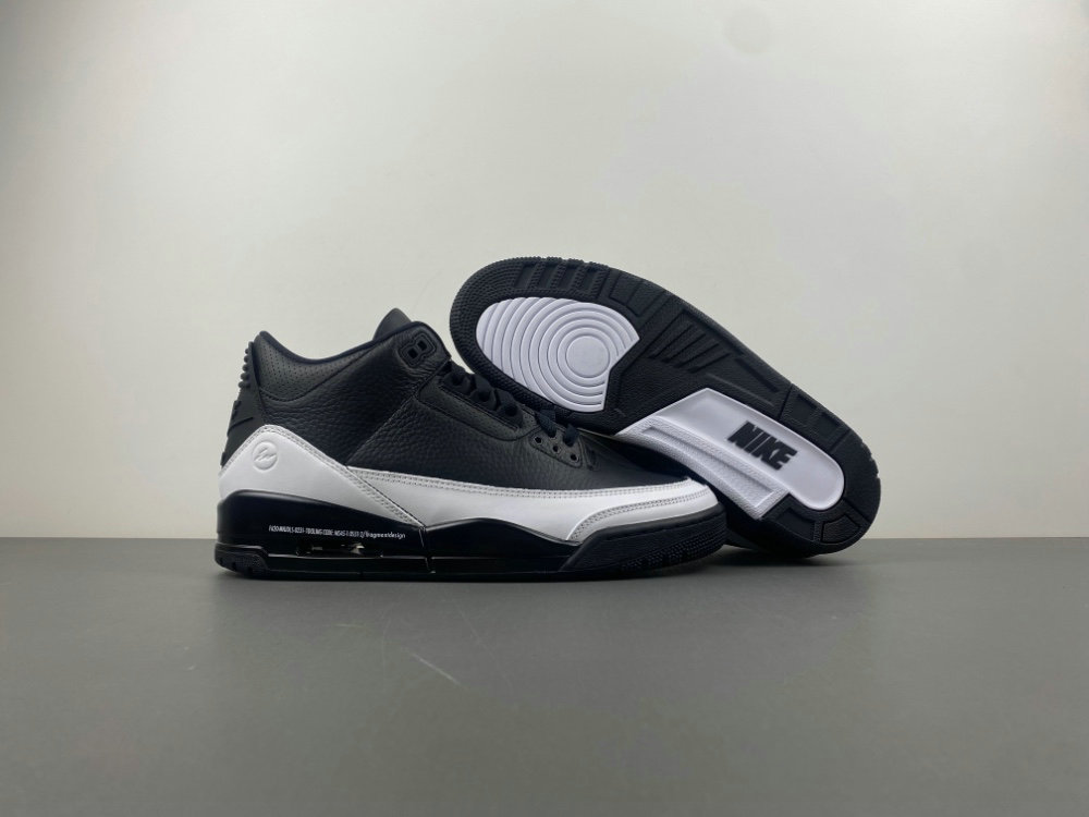 Fragment Design x Air Jordan 3 SP Black White Sneaker DA3595-100