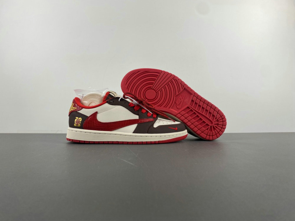 Fragment Design x Travis Scott x Air Jordan 1 Retro Low Sneaker CH6336-020