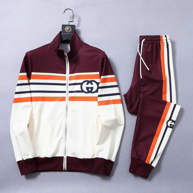 Wholesale Cheap G ucci men Short Sleeve Tracksuits for Sale