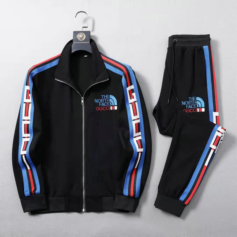 Wholesale Cheap G ucci men Short Sleeve Tracksuits for Sale