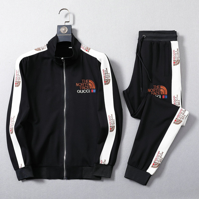 Wholesale Cheap G ucci men Short Sleeve Tracksuits for Sale