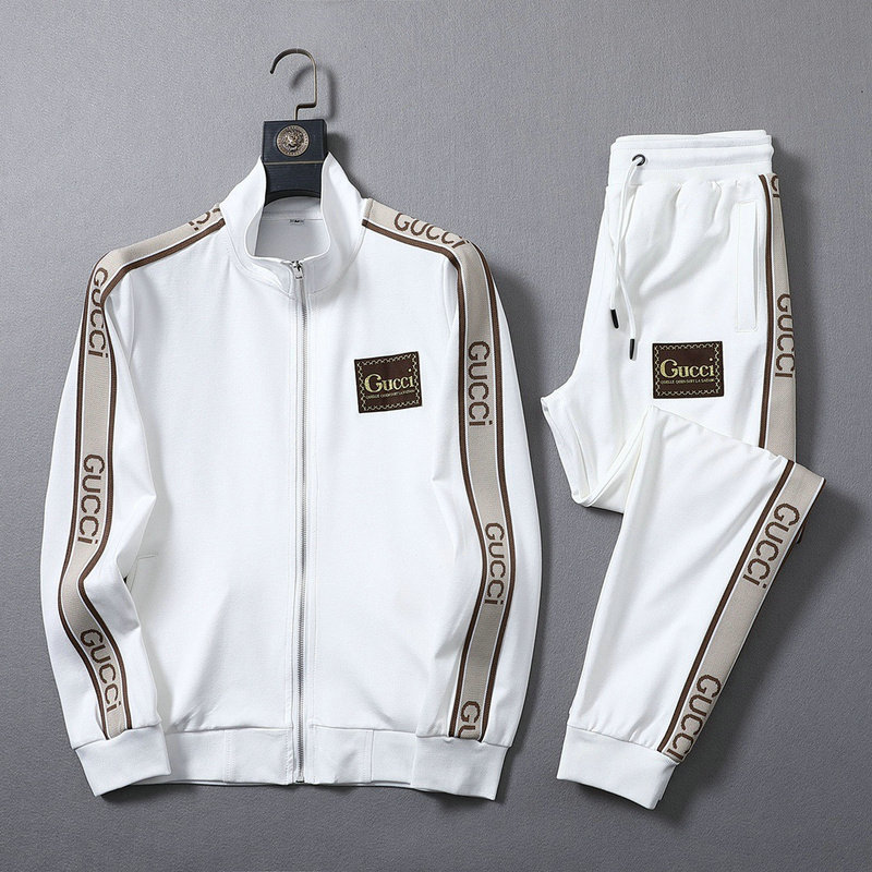 Wholesale Cheap G ucci men Short Sleeve Tracksuits for Sale