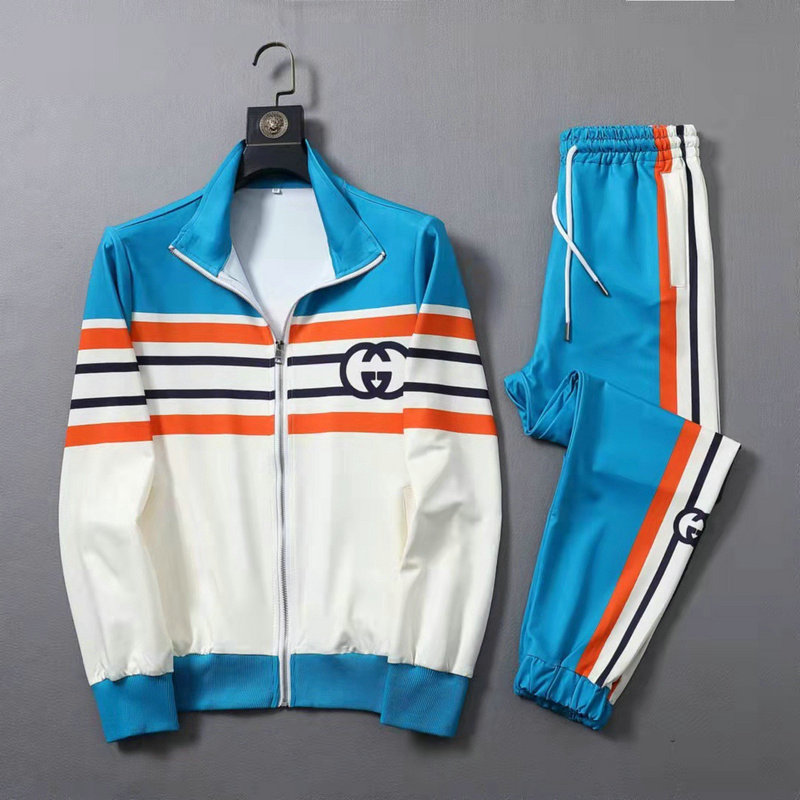 Wholesale Cheap G ucci men Short Sleeve Tracksuits for Sale