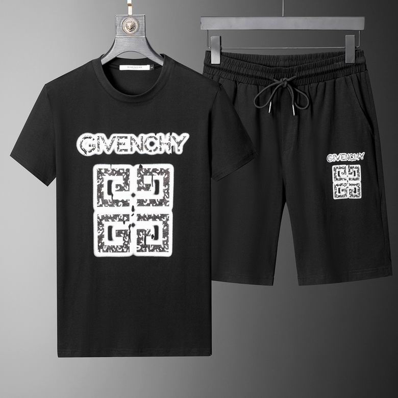 Wholesale Cheap G ivenchy Replica Short Sleeve Tracksuits for Sale