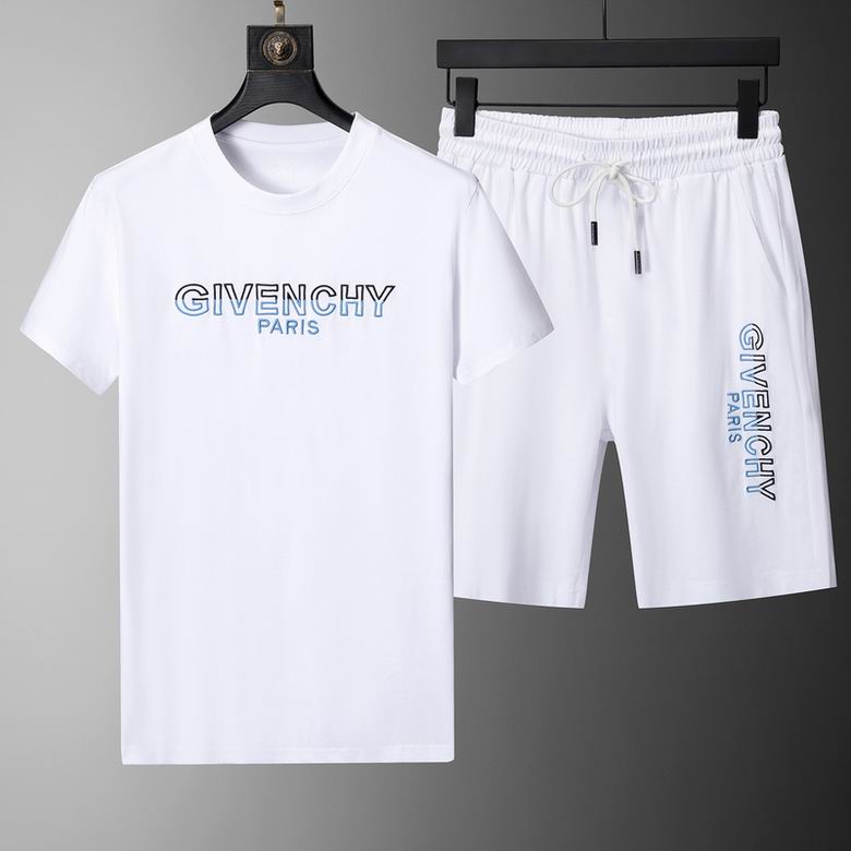 Wholesale Cheap G ivenchy Replica Short Sleeve Tracksuits for Sale
