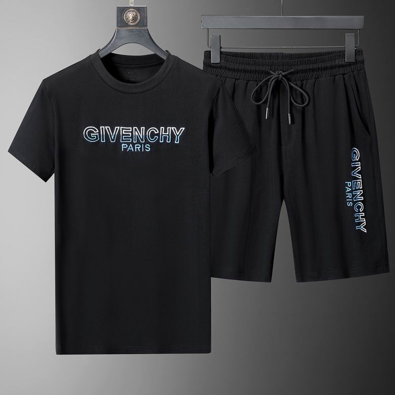 Wholesale Cheap G ivenchy Replica Short Sleeve Tracksuits for Sale