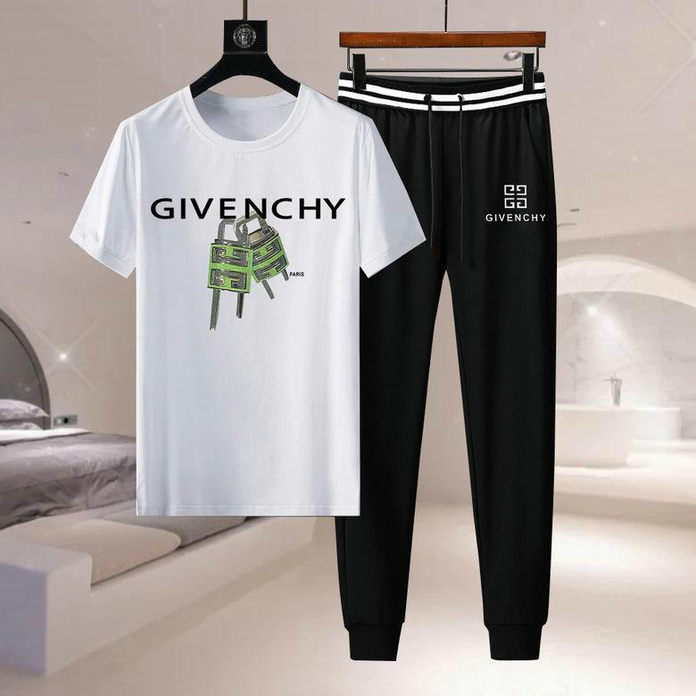 Wholesale Cheap Givenchy Short Sleeve Tracksuits for Sale