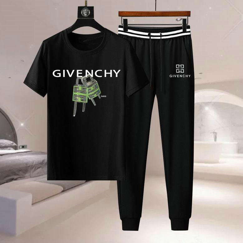 Wholesale Cheap Givenchy Short Sleeve Tracksuits for Sale
