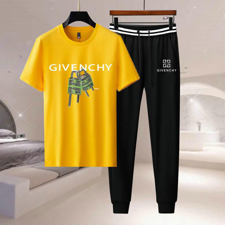 Wholesale Cheap Givenchy Short Sleeve Tracksuits for Sale