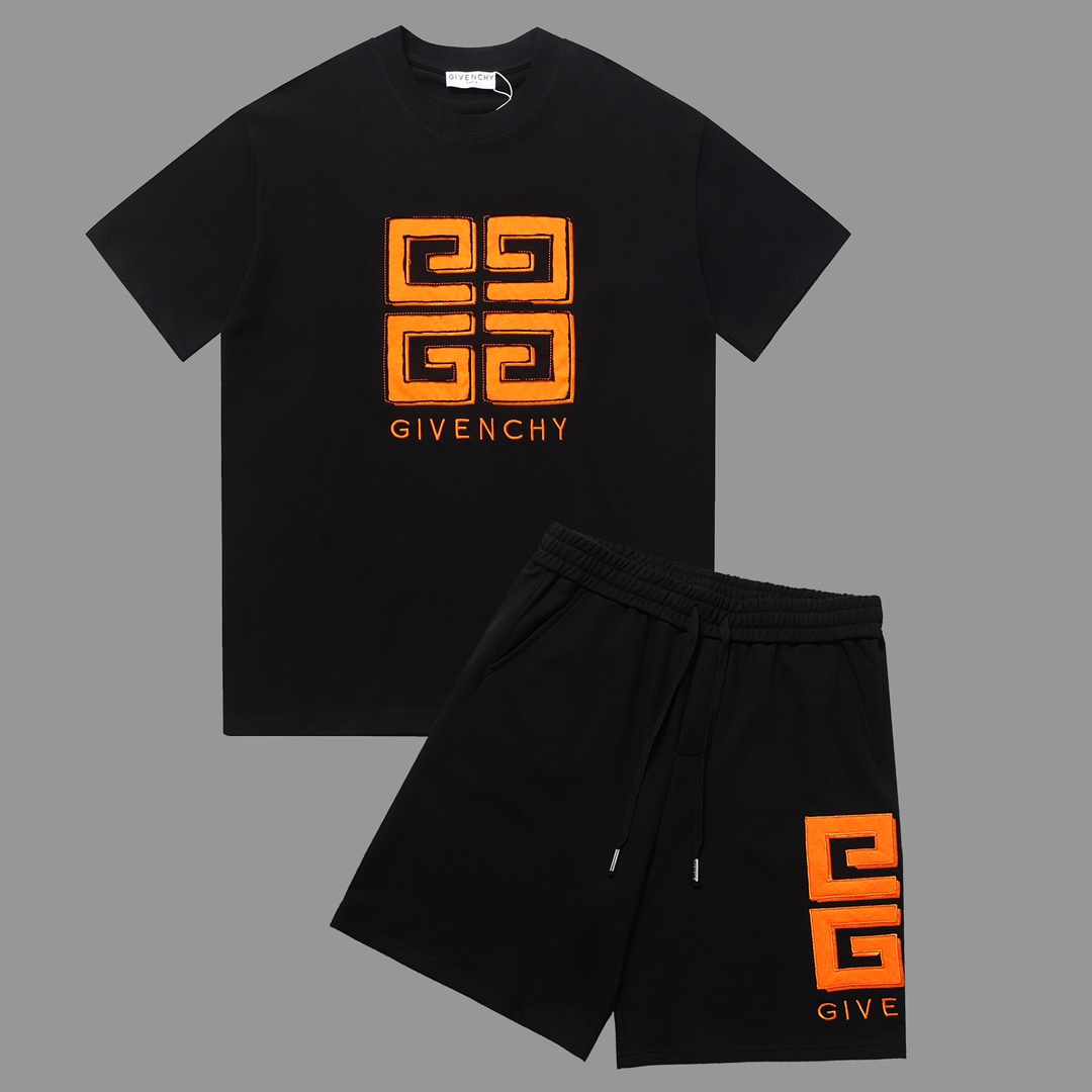 Wholesale Cheap G ivenchy Replica Short Sleeve Tracksuits for Sale