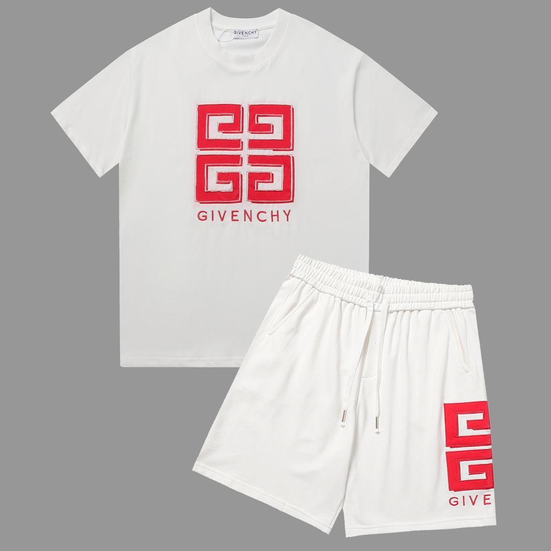 Wholesale Cheap G ivenchy Replica Short Sleeve Tracksuits for Sale