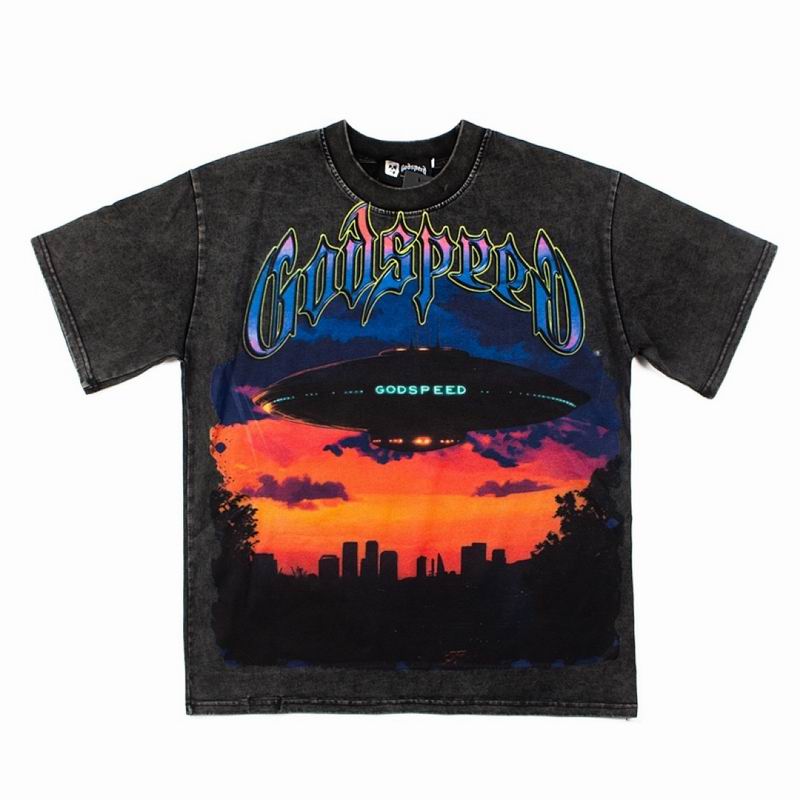 Wholesale Cheap Godspeed Men's Short Sleeve Designer T Shirts for Sale