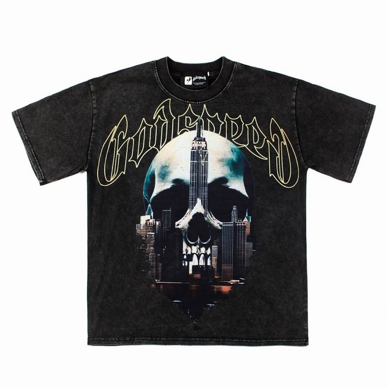 Wholesale Cheap Godspeed Men's Short Sleeve Designer T Shirts for Sale