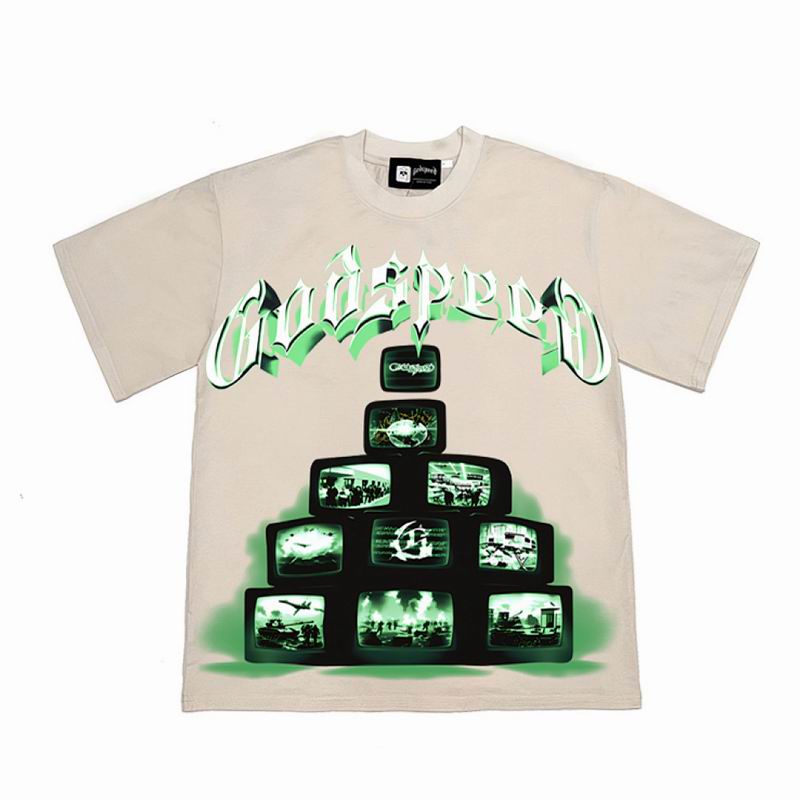 Wholesale Cheap Godspeed Men's Short Sleeve Designer T Shirts for Sale
