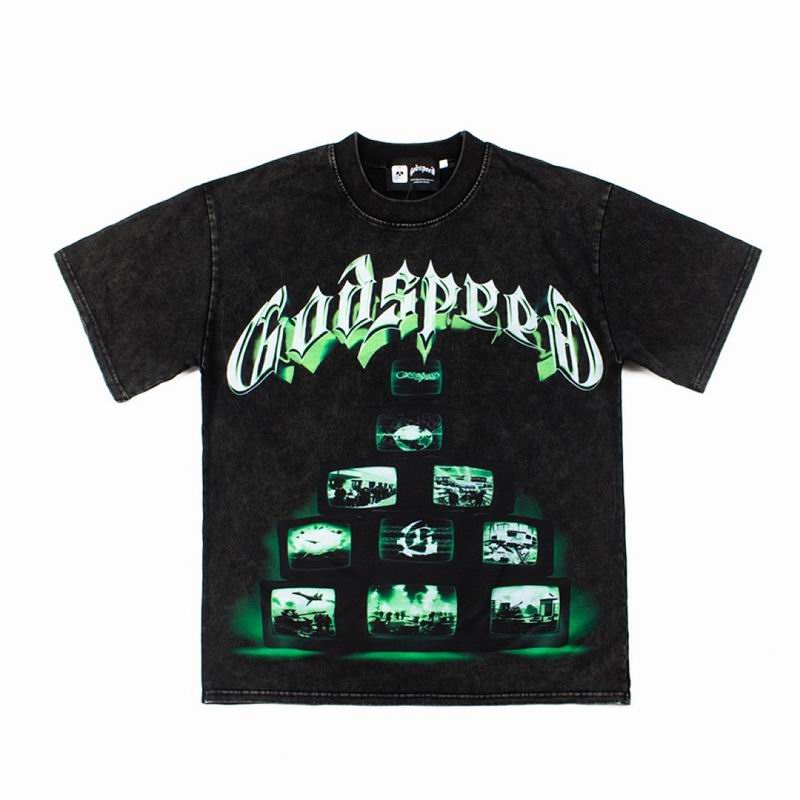 Wholesale Cheap Godspeed Men's Short Sleeve Designer T Shirts for Sale