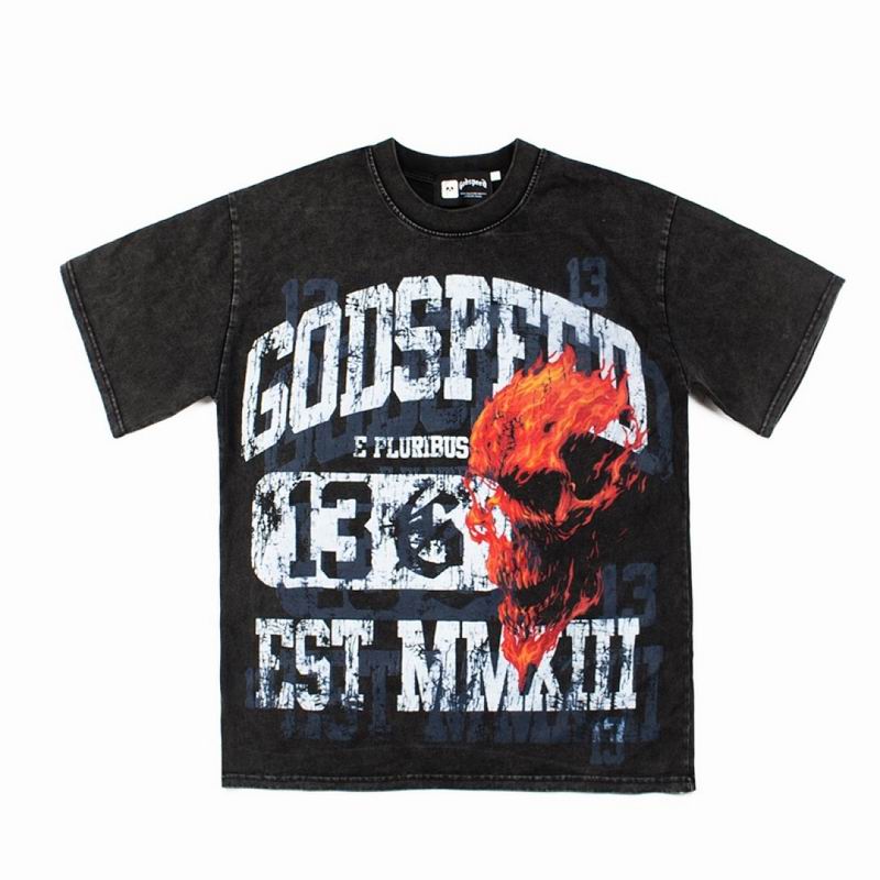 Wholesale Cheap Godspeed Men's Short Sleeve Designer T Shirts for Sale