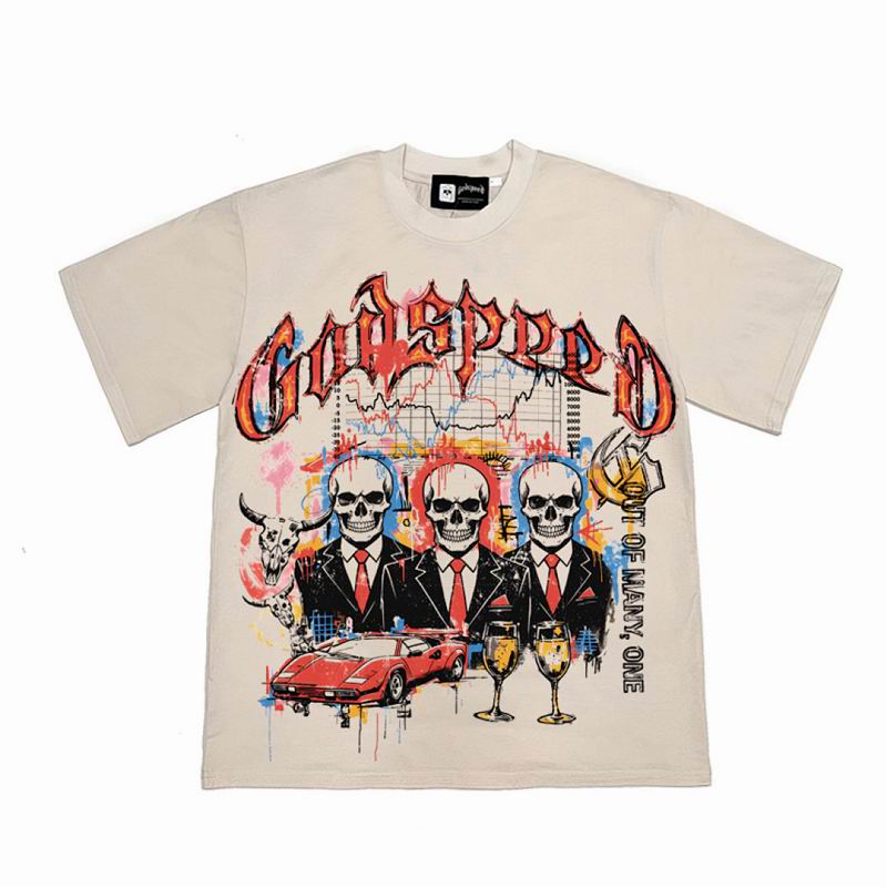 Wholesale Cheap Godspeed Men's Short Sleeve Designer T Shirts for Sale