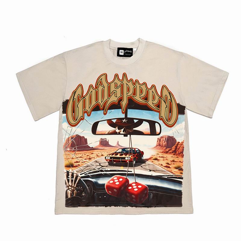 Wholesale Cheap Godspeed Men's Short Sleeve Designer T Shirts for Sale