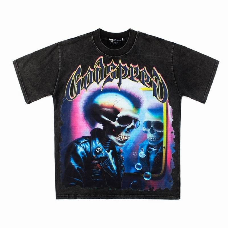 Wholesale Cheap Godspeed Men's Short Sleeve Designer T Shirts for Sale