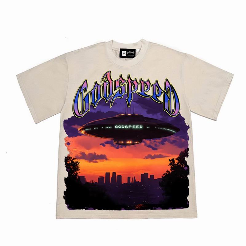 Wholesale Cheap Godspeed Men's Short Sleeve Designer T Shirts for Sale