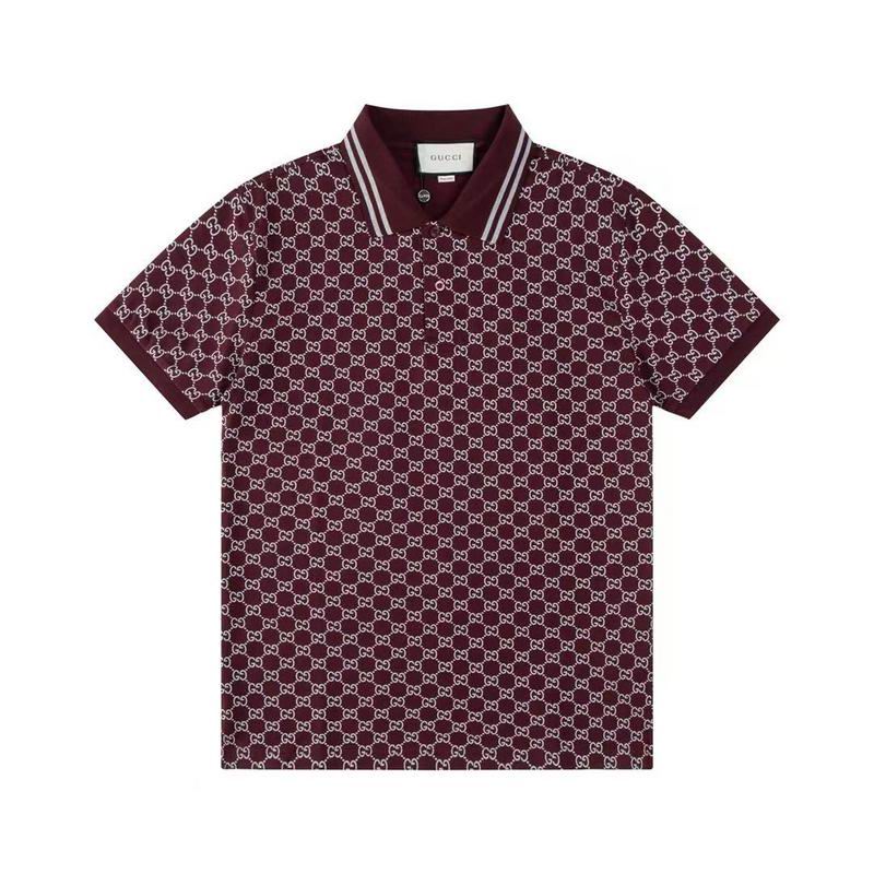 Wholesale High-quality G.ucci Short Sleeve Lapel Replica T-Shirts for sale